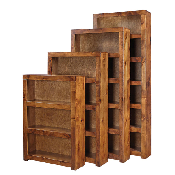 Aspen Home Contemporary Alder DL3472-FRT 74" Bookcase IMAGE 1