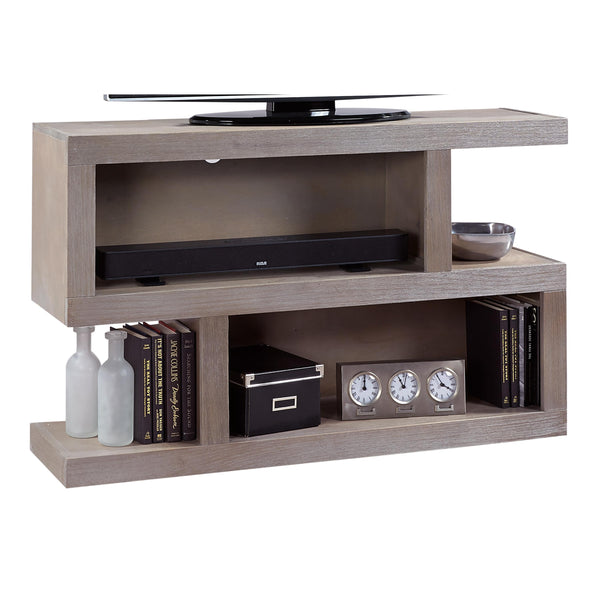 Aspen Home Contemporary Driftwood TV Stand WML906-DRF IMAGE 1