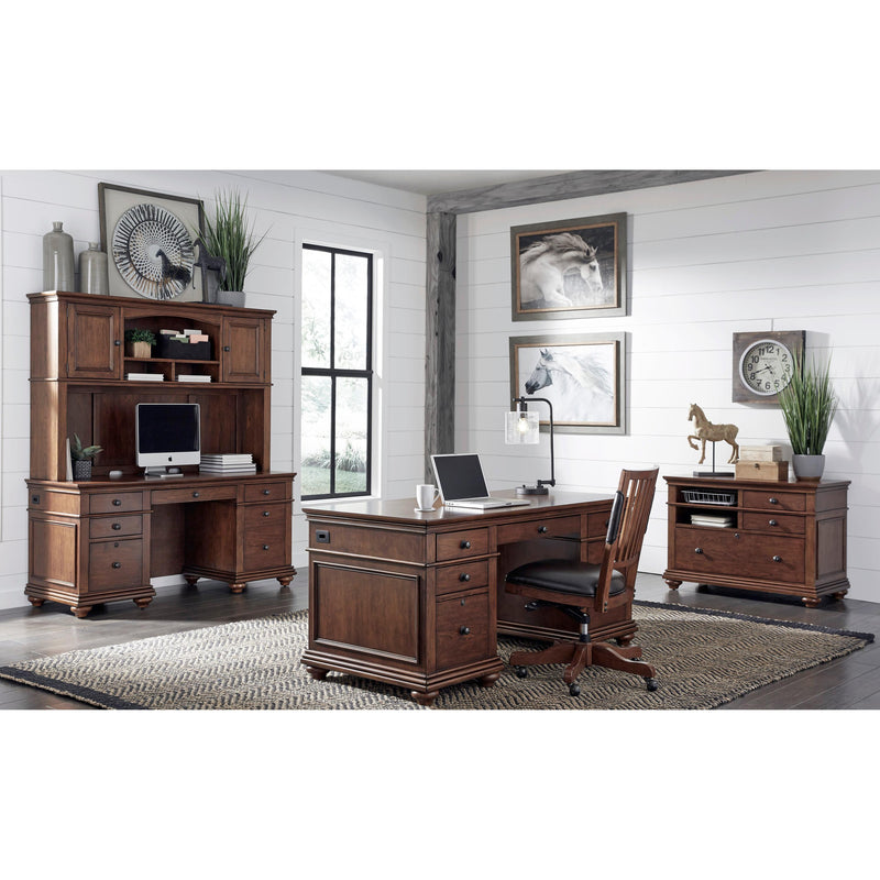 Aspen Home Oxford 66" Credenza and Hutch IMAGE 2