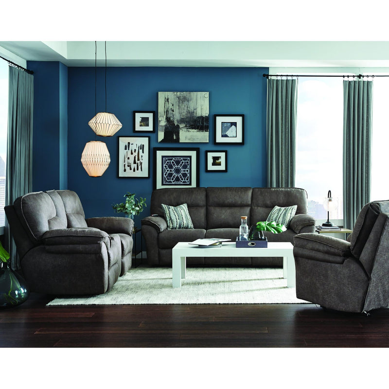 Southern Motion Full Ride Reclining Fabric Sofa 763-31-299-09 IMAGE 2