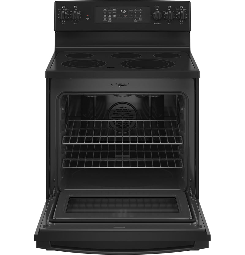 JB735DPBB-DV155551 GE 30-inch Freestanding Electric Range with Convection Technology