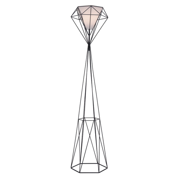 Zuo Delancey 56087 Floor Lamp - Black IMAGE 1