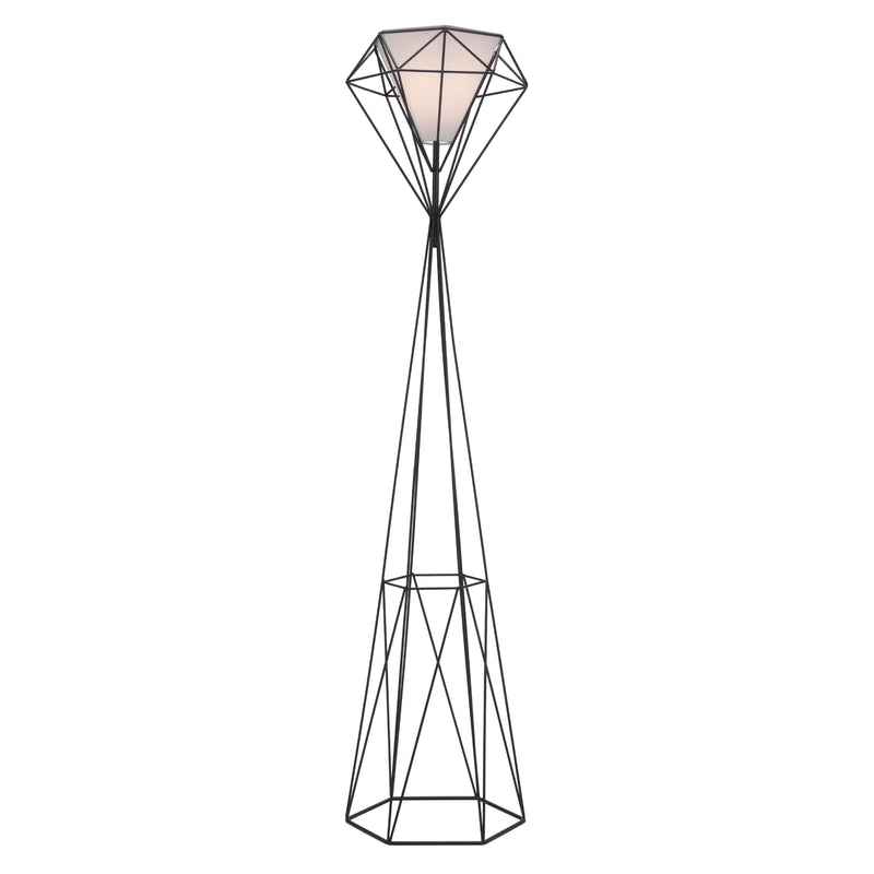 Zuo Delancey 56087 Floor Lamp - Black IMAGE 1