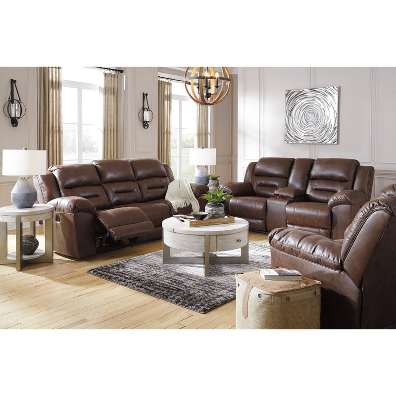 Signature Design by Ashley Stoneland Power Reclining Leather Look Loveseat 3990496 IMAGE 10