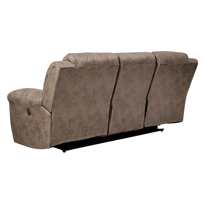 Signature Design by Ashley Stoneland Power Reclining Leather Look Sofa 3990587 IMAGE 3