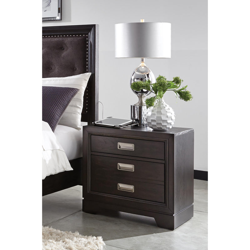 Aspen Home Front Street 2-Drawer Nightstand IFS-450-BLC IMAGE 2