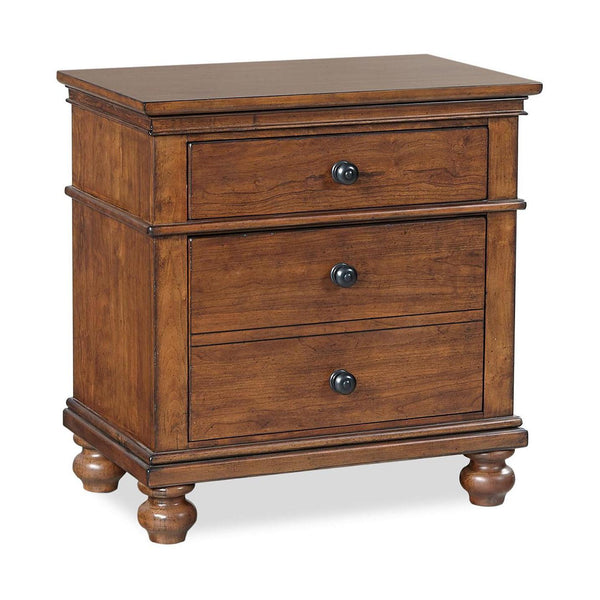 Aspen Home Oxford 2-Drawer Nightstand I07-450-WBR IMAGE 1