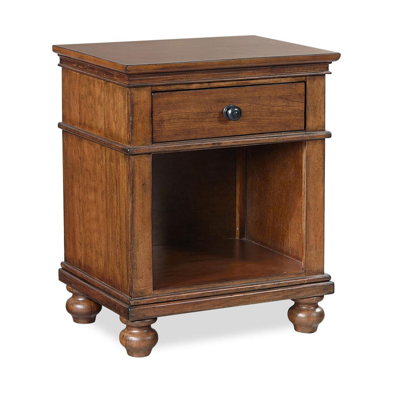 Aspen Home Oxford 1-Drawer Nightstand I07-451N-WBR IMAGE 1