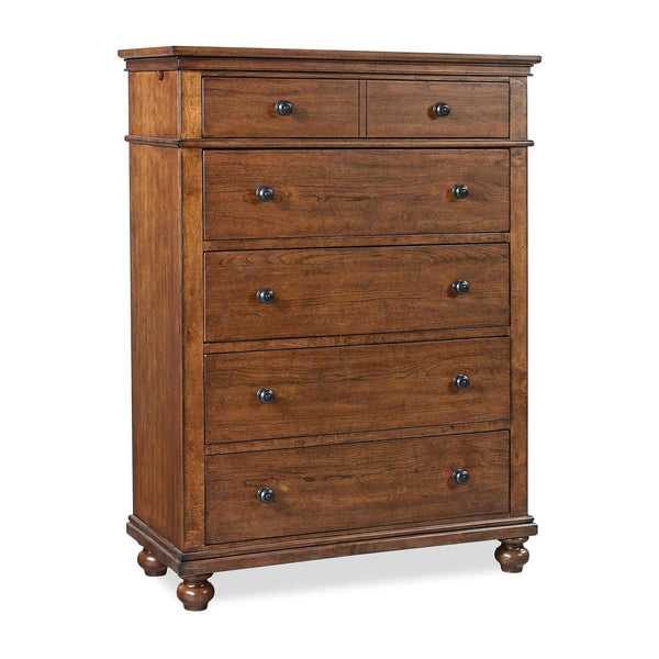 Aspen Home Oxford 5-Drawer Chest I07-456-WBR IMAGE 1