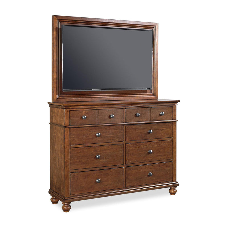 Aspen Home Oxford 8-Drawer Media Chest I07-455-WBR/07-487-WBR IMAGE 2