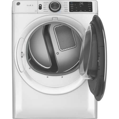 GE 7.8 cu.ft. Electric Dryer with Steam GFD65ESSNWW IMAGE 3