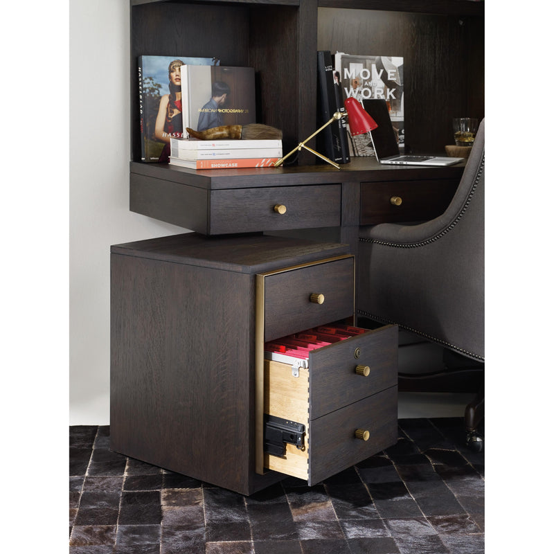 Hooker Furniture 1600-10412-DKW Curata Mobile File IMAGE 2