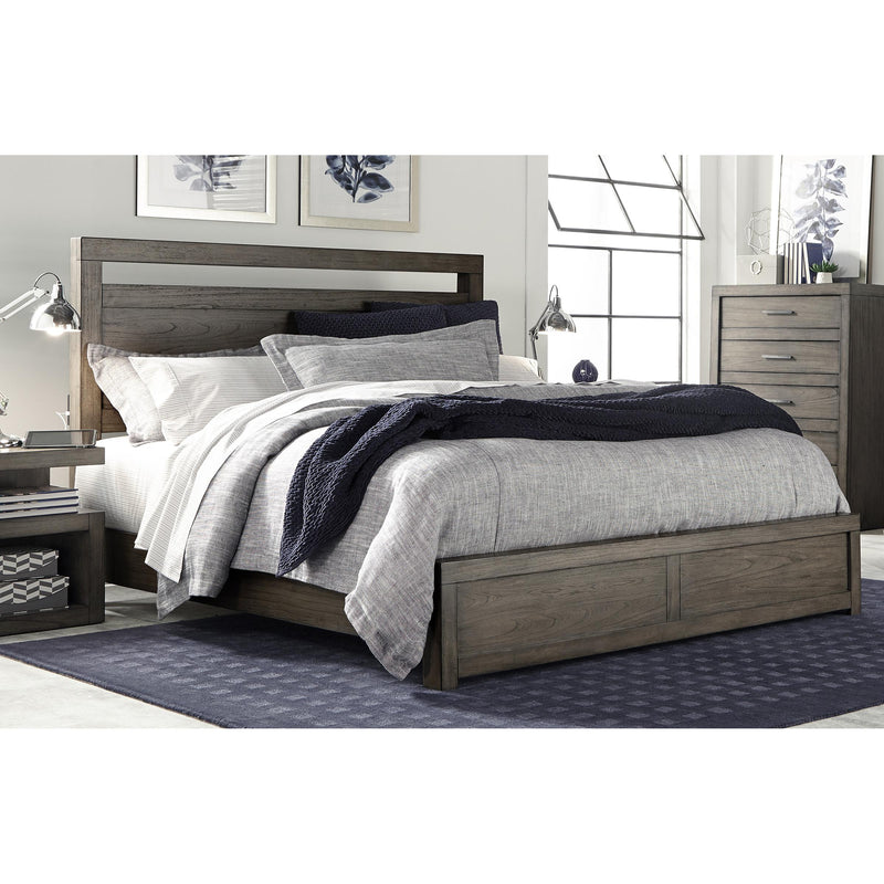 Aspen Home Modern Loft King Panel Bed IML-406-GRY/IML-415-GRY/IML-407-GRY IMAGE 2