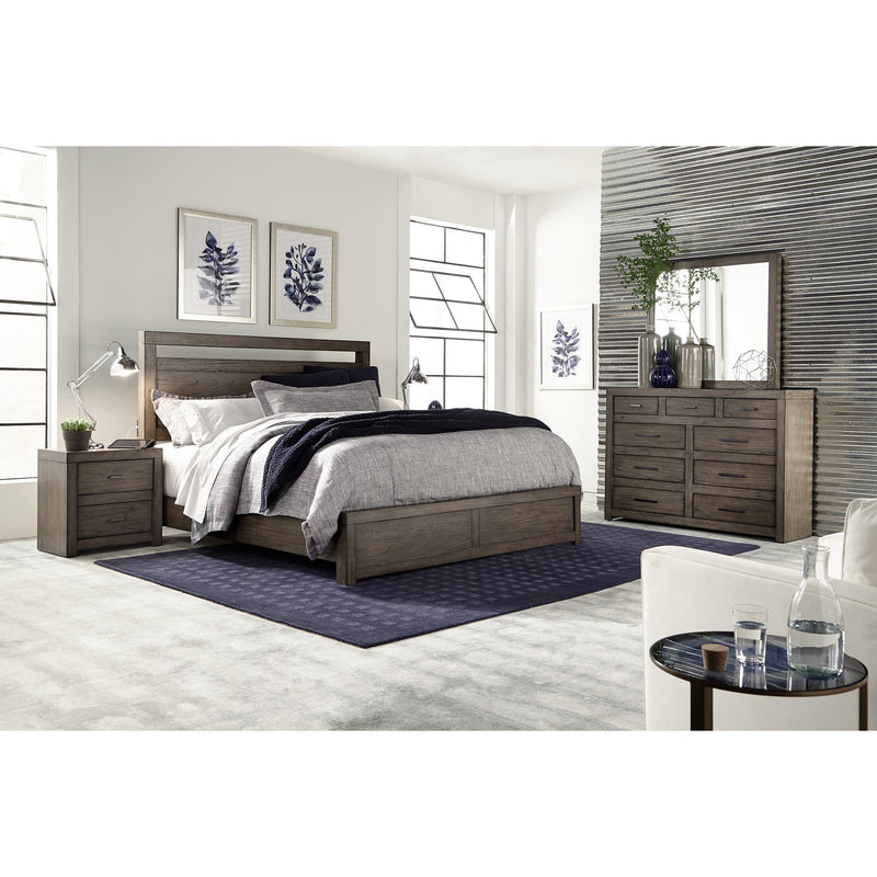 Aspen Home Modern Loft King Panel Bed IML-406-GRY/IML-415-GRY/IML-407-GRY IMAGE 3