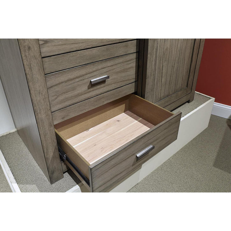 Aspen Home Modern Loft 5-Drawer Chest IML-457-GRY IMAGE 4