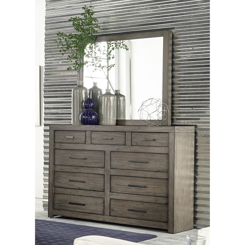 Aspen Home Modern Loft Dresser Mirror IML-463-GRY IMAGE 3