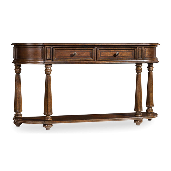 Hooker Furniture 5381-80151 Leesburg Demilune Hall Console IMAGE 1