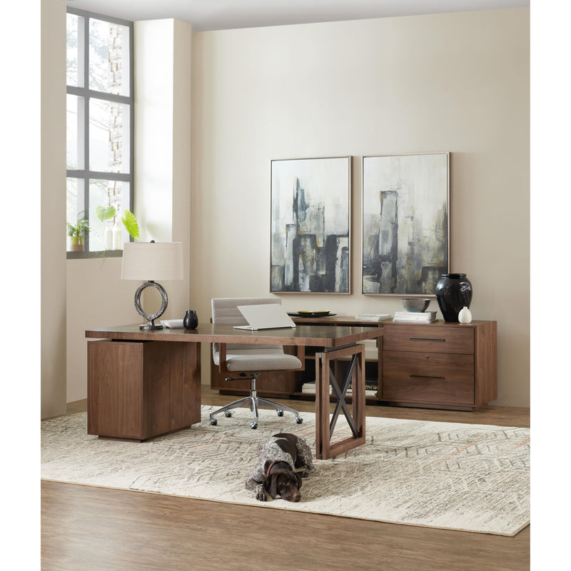 Hooker Furniture 1650-10246-MWD Elon Desk Pedestal IMAGE 4