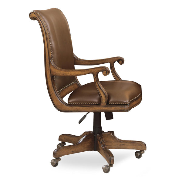 Hooker Furniture 281-30-220 Brookhaven Desk Chair IMAGE 1