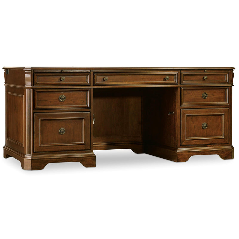 Hooker Furniture 281-10-583 Brookhaven Executive Desk IMAGE 1