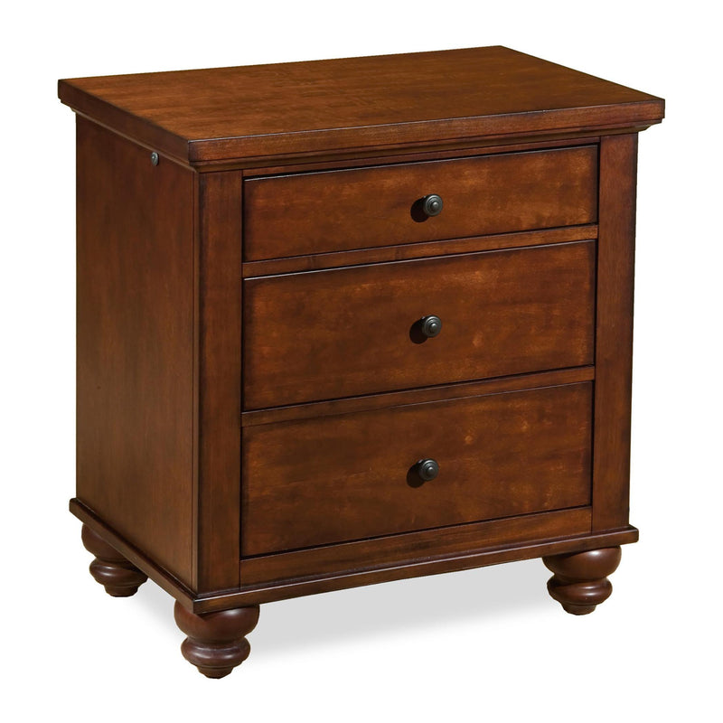 Aspen Home Cambridge 3-Drawer Nightstand ICB-450-BCH-3 IMAGE 1