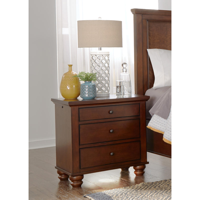 Aspen Home Cambridge 3-Drawer Nightstand ICB-450-BCH-3 IMAGE 2