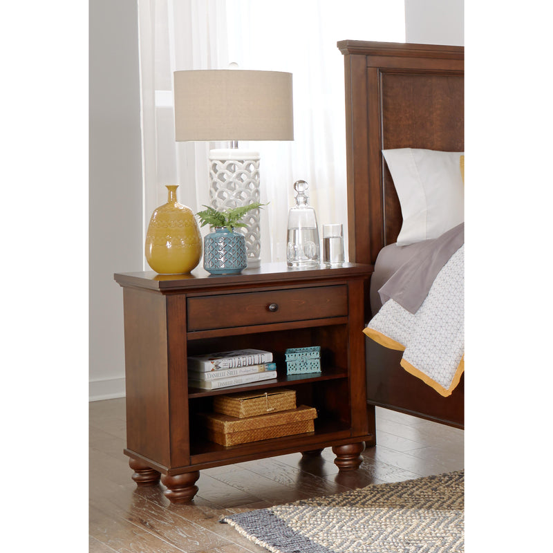 Aspen Home Cambridge 1-Drawer Nightstand ICB-451-BCH IMAGE 2