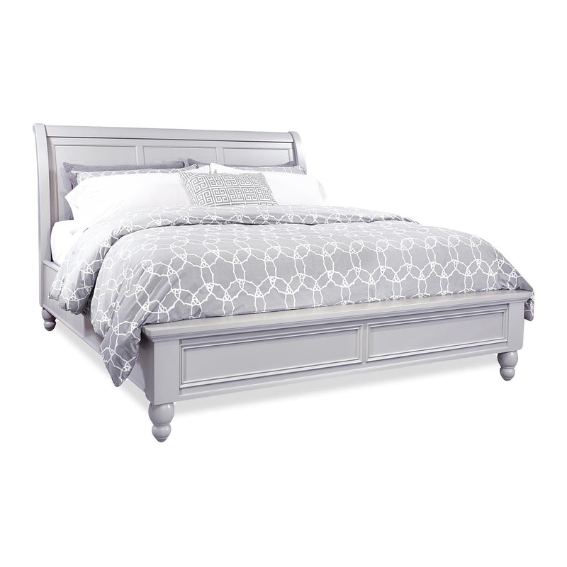 Aspen Home Cambridge Queen Sleigh Bed ICB-400-GRY-KD-1/ICB-403-GRY-1/ICB-402L-GRY-1 IMAGE 1