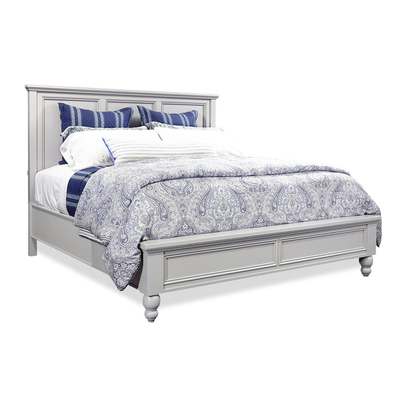 Aspen Home Cambridge Queen Panel Bed ICB-492-GRY-KD-1/ICB-403-GRY-1/ICB-402L-GRY-1 IMAGE 1