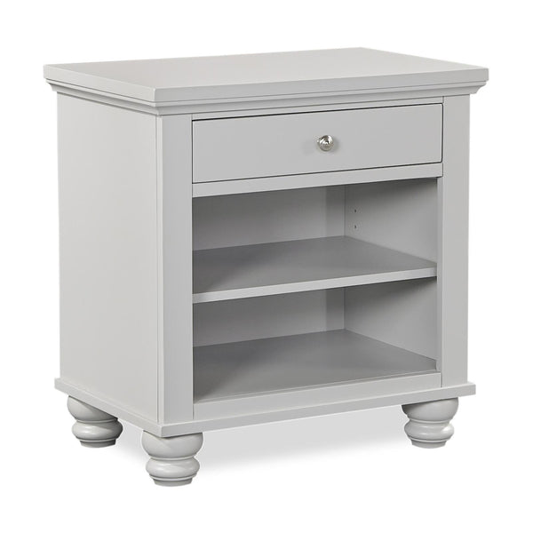 Aspen Home Cambridge 1-Drawer Nightstand ICB-451-GRY IMAGE 1