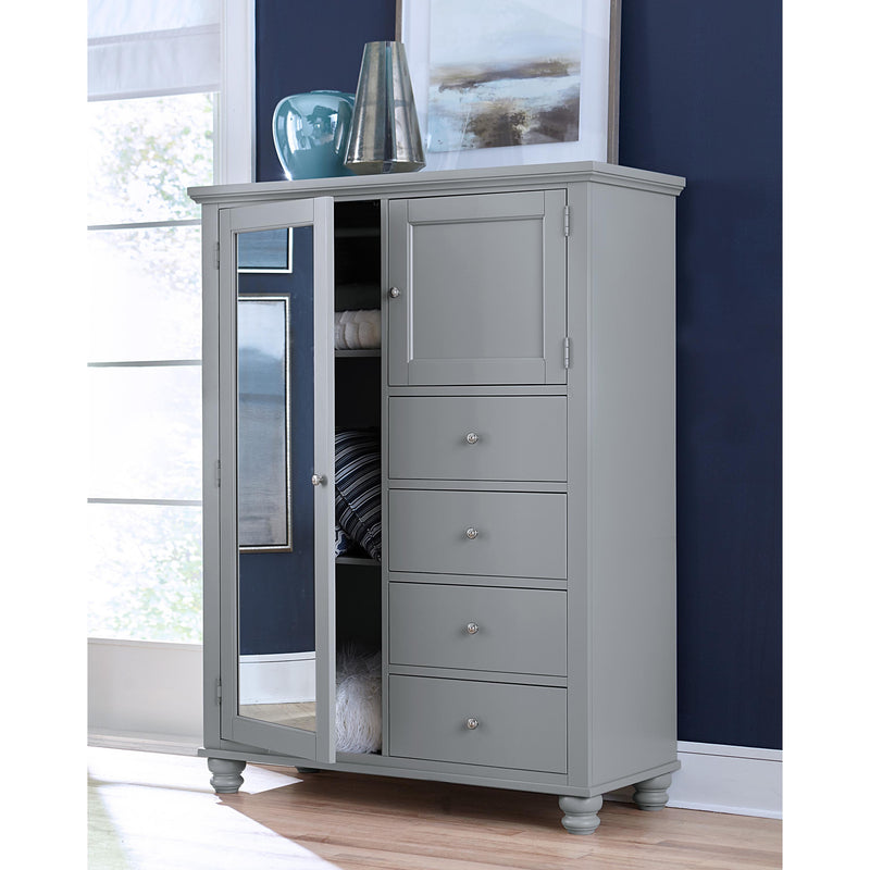 Aspen Home Cambridge 4-Drawer Armoire ICB-459-GRY IMAGE 2