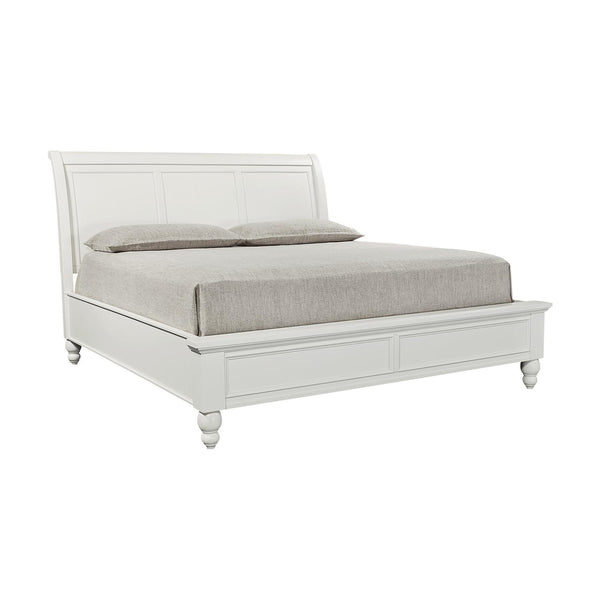 Aspen Home Cambridge Queen Sleigh Bed ICB-400-WHT-KD-1/ICB-403-WHT-1/ICB-402L-WHT-1 IMAGE 1