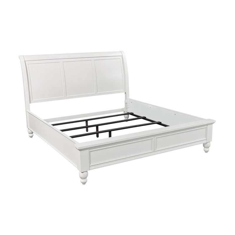 Aspen Home Cambridge Queen Sleigh Bed ICB-400-WHT-KD-1/ICB-403-WHT-1/ICB-402L-WHT-1 IMAGE 2