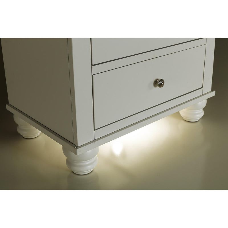 Aspen Home Cambridge 3-Drawer Nightstand ICB-450-WHT-3 IMAGE 4