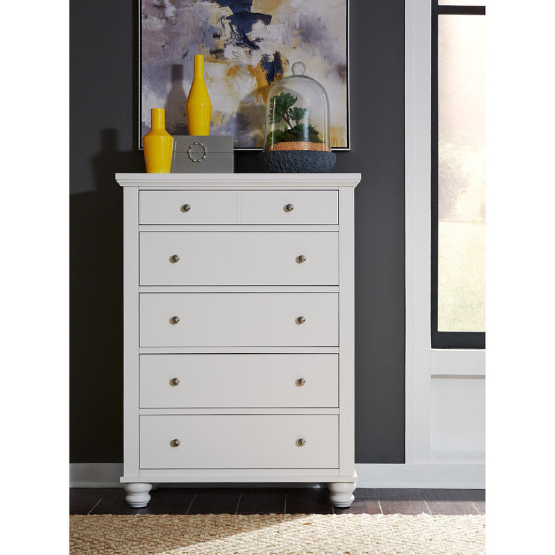 Aspen Home Cambridge 6-Drawer Chest ICB-456-WHT-4 IMAGE 3