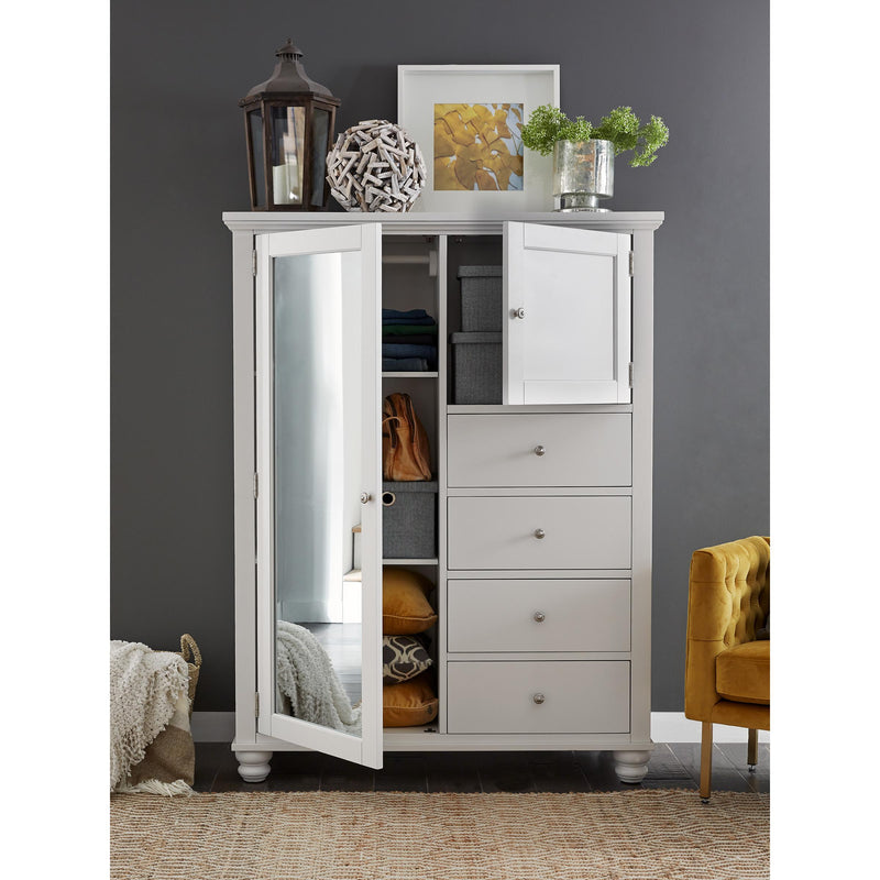 Aspen Home Cambridge 4-Drawer Armoire ICB-459-WHT IMAGE 4