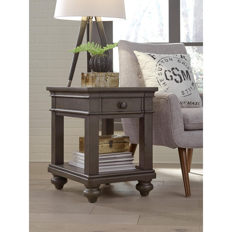 Aspen Home Oxford Chairside Table I07-9130-PEP IMAGE 2