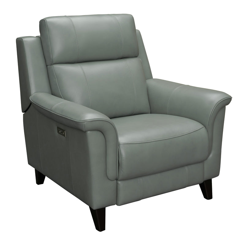 Barcalounger Kester Power Leather Match Recliner 9PH-3716-3729-45 IMAGE 2