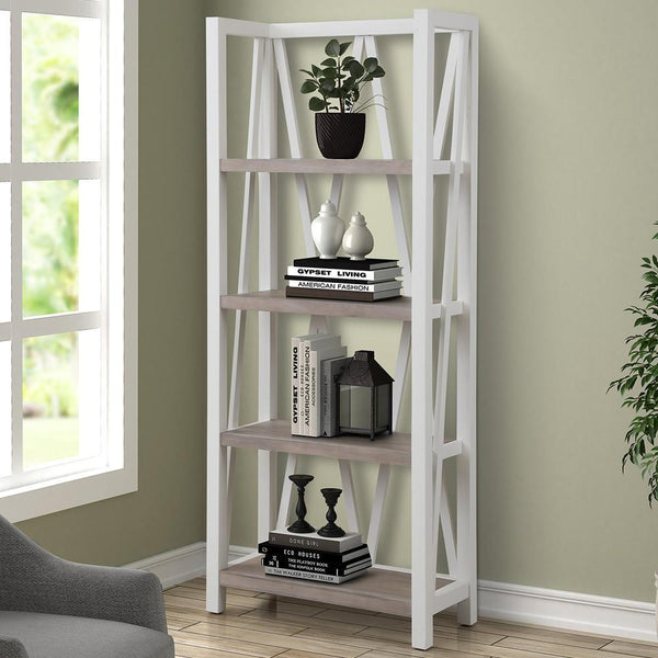 Parker House Furniture Americana Modern AME#330-COT Etagere Bookcase - Cotton IMAGE 1