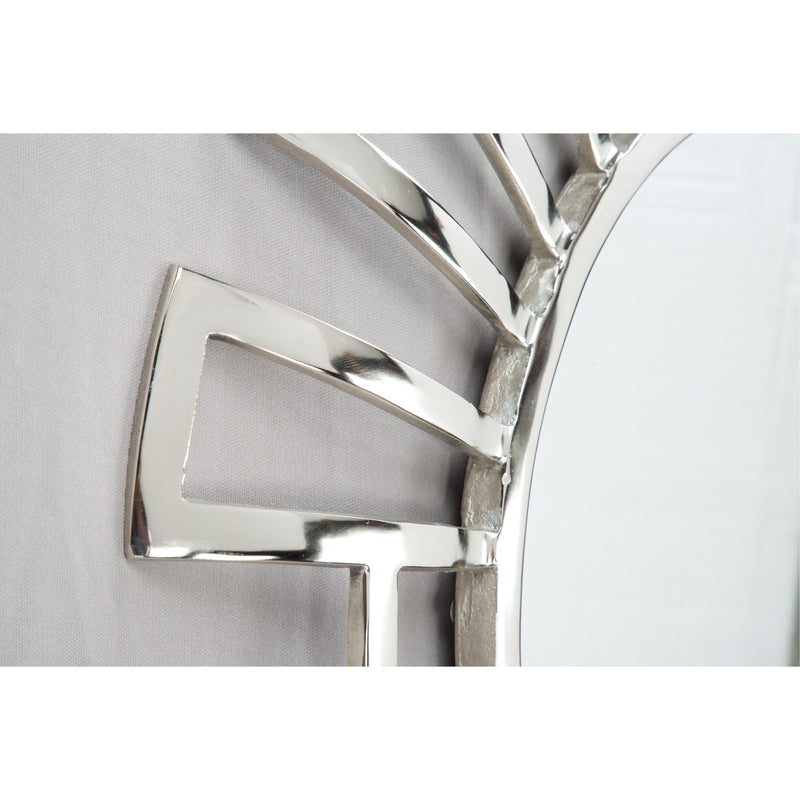 Zuo Calmar A12219 Round Mirror - Chrome IMAGE 3