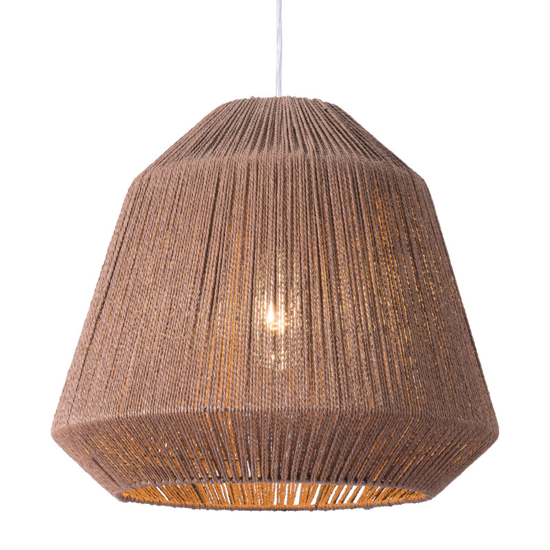 Zuo Impala 56093 Ceiling Lamp - Brown IMAGE 3