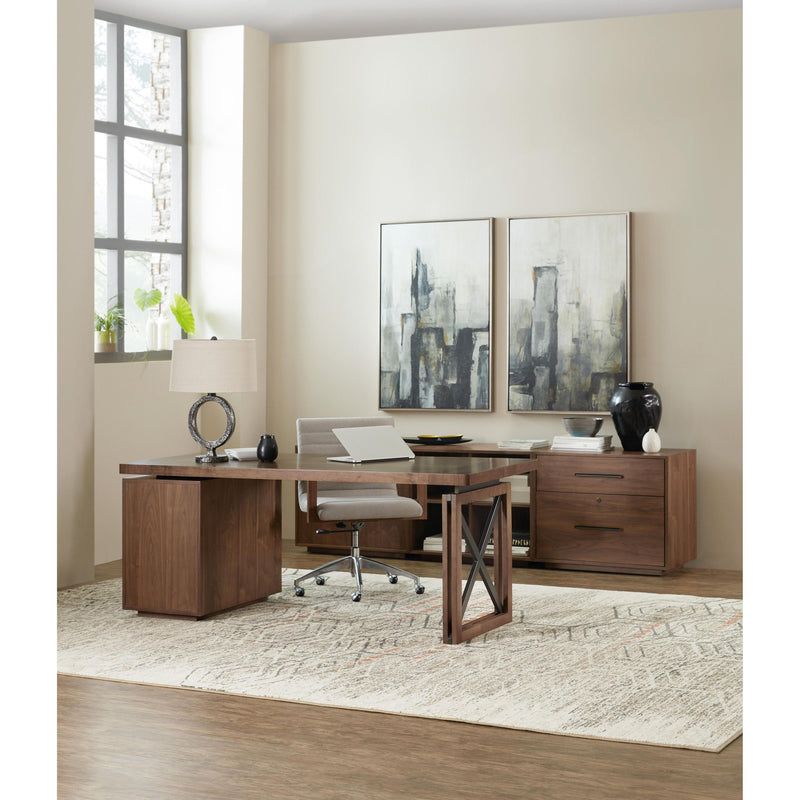 Hooker Furniture Elon 1650 Desk Top and Base IMAGE 4