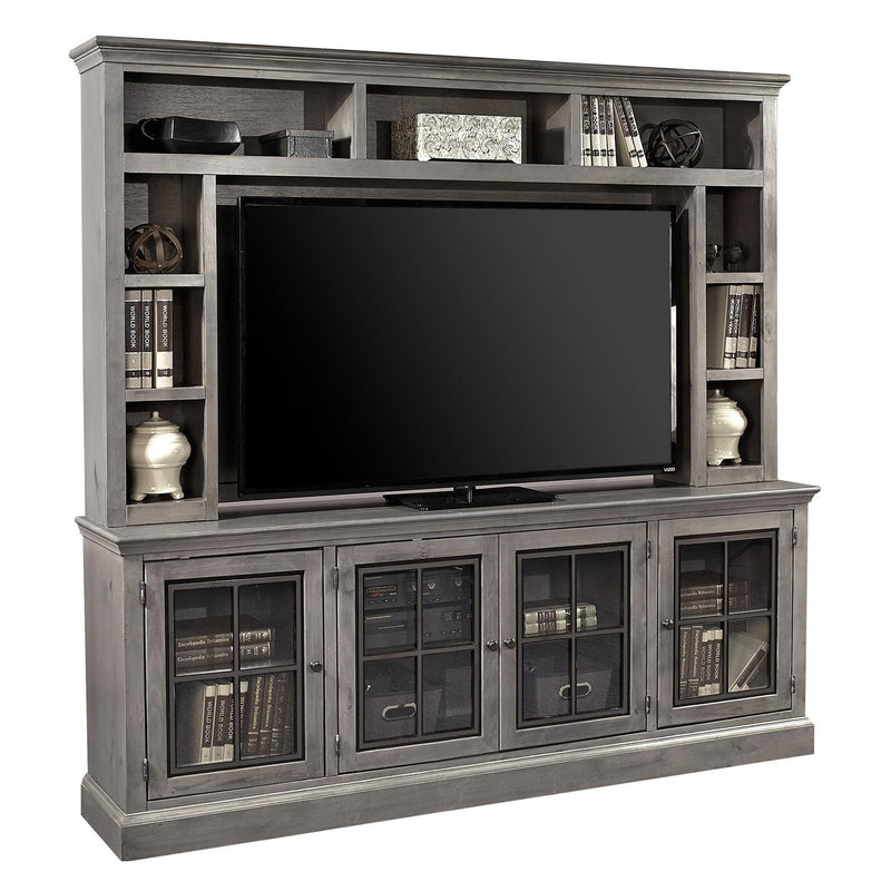 Aspen Home Churchill DR1260H-GRY 84" Console & Hutch - Smoky Grey IMAGE 1