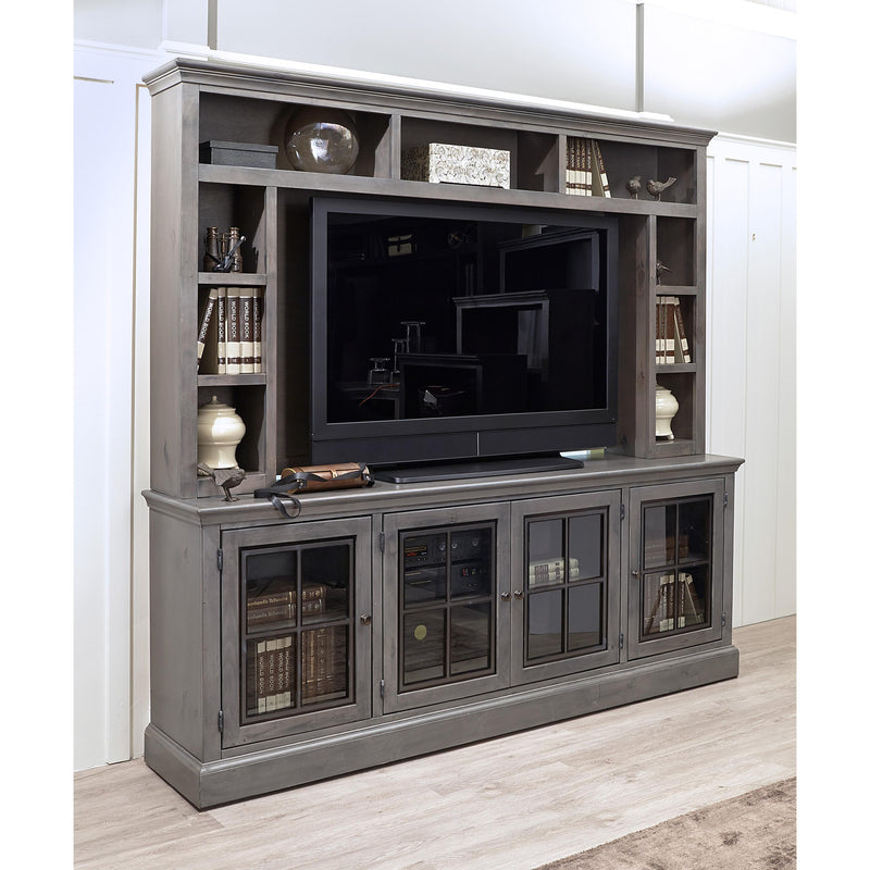 Aspen Home Churchill DR1260H-GRY 84" Console & Hutch - Smoky Grey IMAGE 2