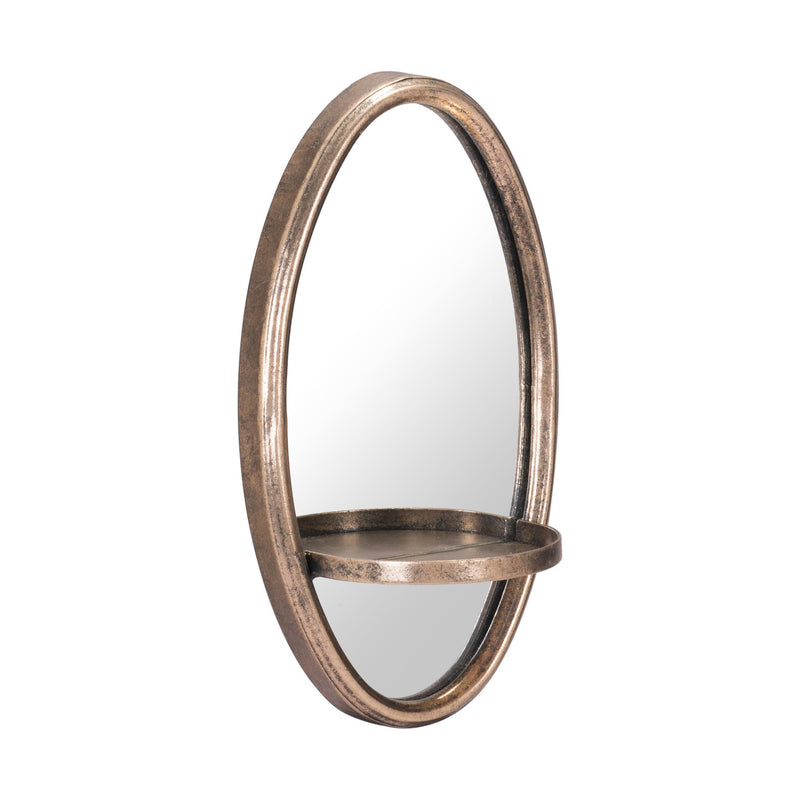 Zuo Ogee A10987 Mirror - Antique Bronze IMAGE 1