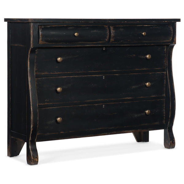 Hooker Furniture 5805-90011-99 Ciao Bella Five-Drawer Bureau IMAGE 1