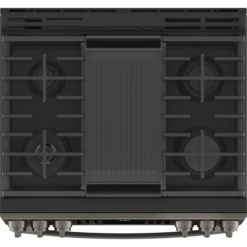 GE Profile 30-inch Slide-In Gas Range with No Preheat Air Fry PGS930BPTS IMAGE 5