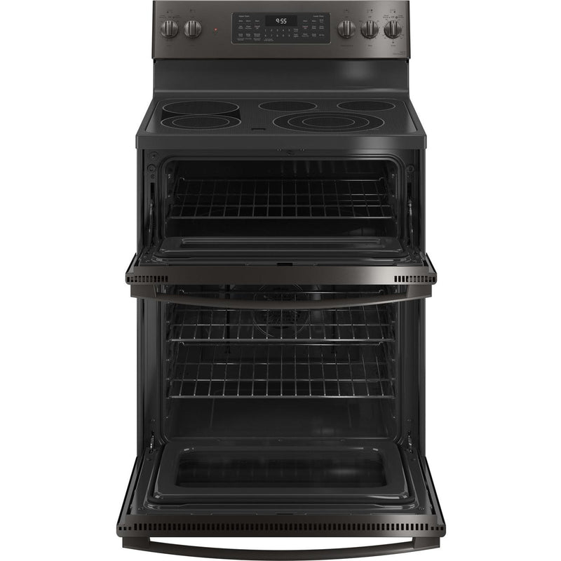 GE Profile 30-inch Freestanding Electric Range with Wi-Fi Connectivity PB965BPTS IMAGE 2