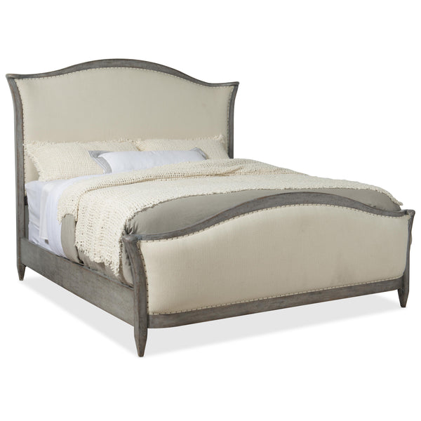 Hooker Furniture 5805-90850-96 Ciao Bella Queen Upholstered Bed- Speckled Gray IMAGE 1