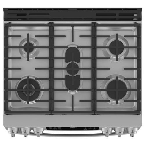 GE Profile 30-inch Slide-In Gas Range PGS960YPFS IMAGE 6